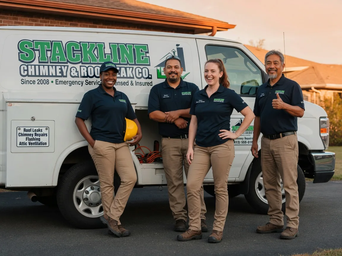 Chimney flashing repair company in Skiatook, OK